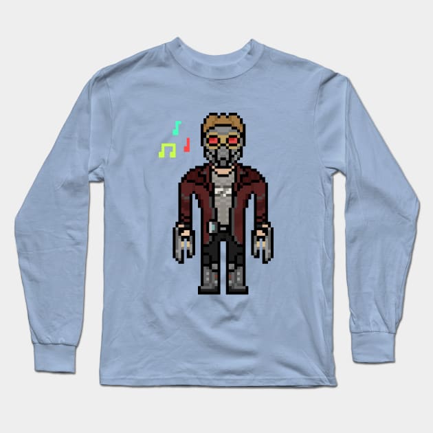 Star Lord Long Sleeve T-Shirt by pilou_pixel